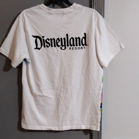 Disney White Tee with Colorful Castle and 2024 Design - Picture 3 of 3